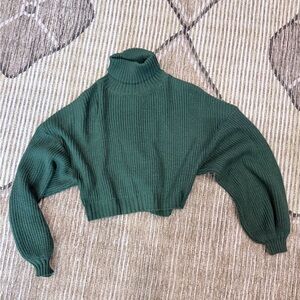 Zaful cropped turtle neck cropped sweater
